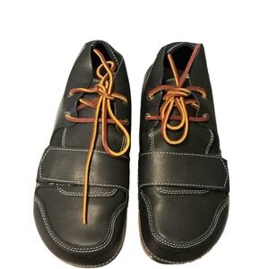 NWT Unisex OTZ1 Chukka Relax Leather Mid Shoes Black‎ EU 41US Size 8 men
